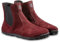 Magical Shoes gefütterte Barfußschuhe Damen, Chelsea Boots mit Reissverschluss, Leder Halbstiefel, Stiefelletten minimalistisch, Ankle Boot Handgemacht in der EU, Gr. 39, Burgunder, Lupino