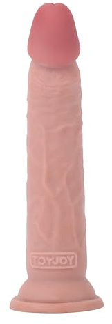 Toyjoy Deluxe Dual Density Dong 8 In