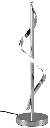 Reality Leuchten LED Tischleuchte Isabel R52201106, Metall Chrom, inkl. 8.5 Watt LED,