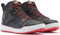 DAINESE Suburb D-WP Shoes, Scarpe Moto Impermeabili Uomo, Nero/Bianco/Rosso Lava, 44 EU