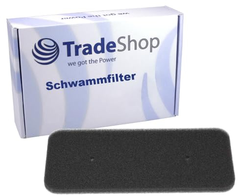 Trade-Shop Filtro de espuma de 275 x 125 mm, compatible con Hoover, Candy, Otsein, Fagor, House to House to House, sustituye a secadora 40006731