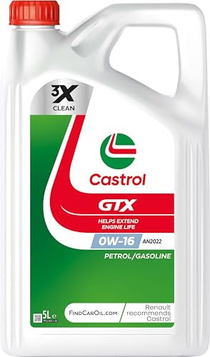 Castrol GTX 0W-16 AN2022 Motoröl, 5L