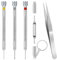 NOCHME Kit Reparation Montre 6 Petit Tournevis Outil Professionnels De Précision Pour Horloger, Remplacement Pile Demontage Bracelet Lunettes Réparation D'horloge