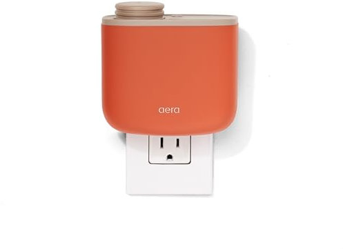 Aera Mini Terracotta Fragrance Diffuser Plug in - Smart Home App Controlled, Compatible with Alexa - Hypoallergenic Scent Technology, Safe for Family and Pets - Mini Scent Capsules Sold Separately