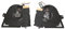 VENTILATEURS CPU & GPU COMPATIBLE POUR PC PORTABLE ASUS TUF GAMING DASH F15 FX516 / FX516P / FX516PR / FX516PE / FX516PC / FX516PM / FX516EN / TUF516PE / TUF516PR SERIES