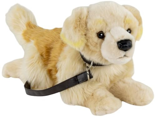 Carl Dick Golden Retriever mit Leine, Hund, Plüschtier, Kuscheltier, ca. 30cm 1269-40