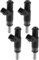 AnJWen Kraftstoff Einspritzdüse Kraftstoffeinspritzdüse Kraftstoffeinspritzdüsen für BMW E87 116i 2004-2011 4pcs - Hochwertige Kraftstoffeinspritzdüse