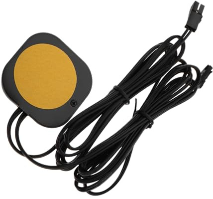 Schranklichtschalter 5v 24v Berührungssensor Schwarz für LED | Kunststoffgehäuse, für Schränke und Kleiderschränke, Hohe Empfindlichkeit, Automatische Erkennung