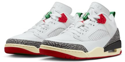 Jordan Spizike Low SE - White/Varsity Red - Black-Sail, White Red Varsity Red Black Sail, 10 UK