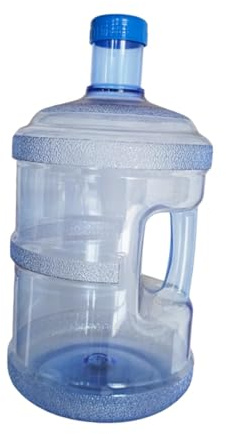 APLVFFZH Bouteille d'eau, 7,5 L, Bouchon à Vis, Seau d'eau en Bouteille pour Le Bureau,