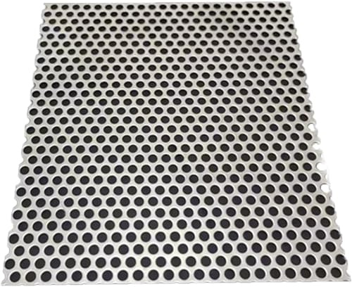Square Drain Cover 40x40cm – 304 Stainless Steel Sewer Strainer with 5mm Mesh, Rustproof Indoor & Outdoor Drain Protector for Kitchen, Shower, Garden-Xian