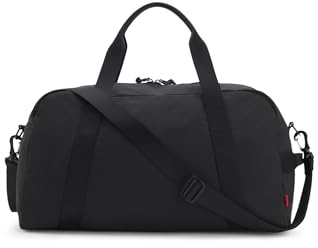 HUGO Herren REHX Holdall Weekender mit weit gesetztem Logo-Detail Schwarz001 Stck