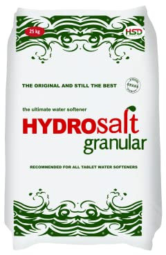 HYDROSOFT | 25KG Bags | GRANULAR Salt | Water Softening Salt Dishwasher | Food Grade (10)