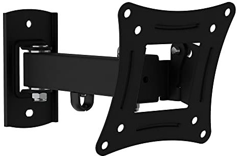 TV Furniture Direct - Soporte de pared giratorio para monitor de TV y PC (inclinable y giratorio)