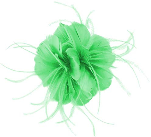 Failsworth Millinery Feather Fascinator in Miami, size: One Size