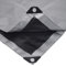 Laneetal Bâche de Protection en Polyéthylène 3x4m 280g/m² PE Bâche Imperméable Ultra Lourde et Résistante Revêtue des Deux côtés avec Oeillets en Aluminium Couverture Étanche pour Jardin，Grau-Schwarz