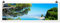 Bilderwelten Poster - Hidden Paradise Querformat, Selbstklebend seidenmatt 40 x 120 cm