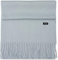 Bovari Kaschmir Schal Damen – 100% Kaschmir/Cashmere – Premium Qualität – 180 x 31 cm - viele Farben (Hellblau (Pale Blue))