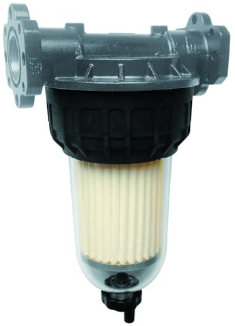 PIUSI Filtro Gasolio e Acqua 30 micron Attacco 1 70 l min | Prodotto tecnico per travaso controllato di olio e gasolio, 30 micron, 1