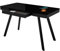 ATLASIO Designer-Schreibtisch mit Bluetooth-Lautsprechern & Wireless Charger, Schreibtisch 120x60 cm mit smartem Touchpad, USB- & AUX-Anschluss, für Home-Office & Büro, schwarz