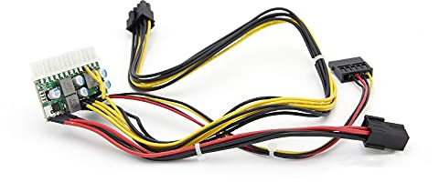 Trjgtas PCI-E 6PIN entrada DC 12V 300W DC-ATX-300W 24Pin PICO ATX interruptor PSU módulo de suministro