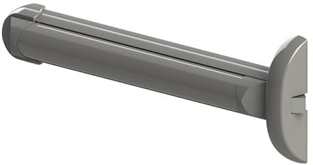 Cerradura antipánico issudom anchura 840 mm 1 pt este tipo touch - acabado: blanco - corte fuego: sí - número de puntos: 3 (lateral. arriba y abajo verticales) - DOM METALUX