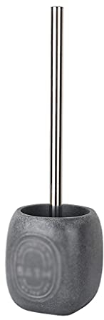 Brosse WC Porte-brosse de toilette ménage plancher de toilette bol de toilette brosse de salle de bain Pas dead-end des toilettes de toilette brosse avec des pinceaux de toilette à résine de base Bros