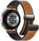 WestEagle Magnetisches Lederarmband Kompatibel mit Samsung Galaxy Watch 7/6/5/4/ Active 2 40 mm 44 mm, 6 43 mm 47 mm, 5 Pro 45 mm/Watch 4 Classic 42 mm 46 mm, 20 mm Armband für Herren
