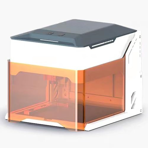 Mini Engraving Machine,Latest Portable Home Compact Desktop Laser Engraver Machine Kit for Windows or APP Control with No Installation Required,Suitable for Wood/Plastic/Ceramic/Glass/Food