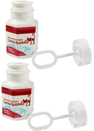 yanzisura Katzenminze-Blasen, natürliches Katzenminze-Öl, Blasen, interaktives Katzenminze-Spielzeug, geeignet für drinnen und draußen, interaktiv, 17 g