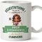Mugffins Tasses pour PROF D'ESPAGNOL - En Français - Cadeau original femme - Meilleur Univers Trophée - 11 oz / 330 ml