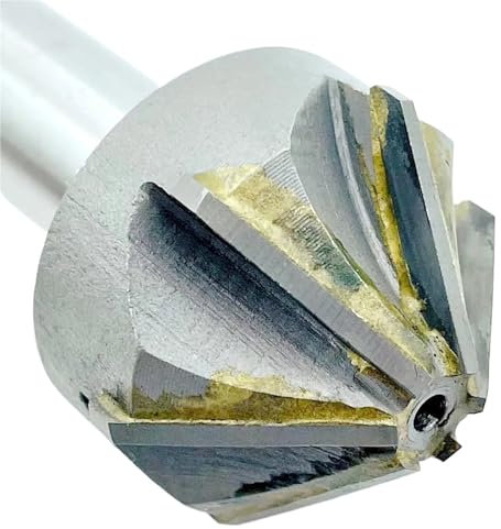 Senker Bohrer mit Löten Hartmetall Klinge Anfasen Fräsen Werkzeug 60 90 120 Grad 16mm 20mm 25mm 30mm 40mm 50mm Anfasen(16X60X4FX12)