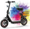 Kukirin E Scooter,Elektro Elektroroller Erwachsene Elektroscooter,E Roller Offroad,Elektro Scooter Roller,45 Km Reichweite,48V13Ah,120 KG Tragkraft - M5PROS