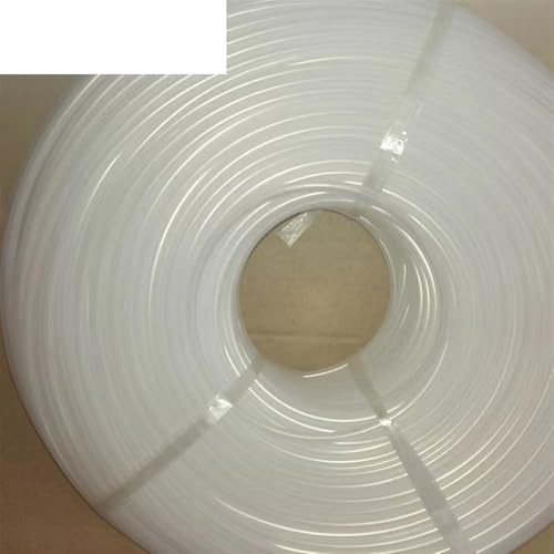 GHZHANG Bare fiber protection tube 200m optical fiber cable protective sleeve transparent 3mm 4mm 5mm 6mm ribbon(SqUARE 12-core)
