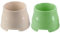 2Pcs Elevated Dog Bowls Non-Slip PP Long Ear Dog Bowl High Capacity Water Containerfor Cocker Spaniels Beagles
