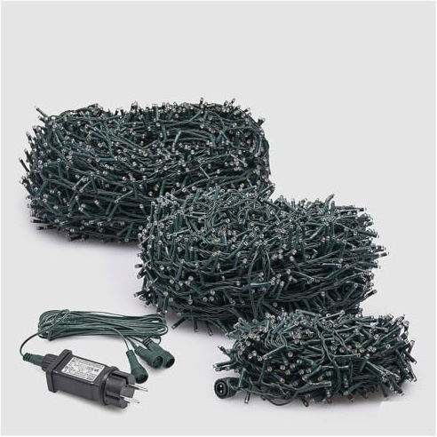EDG Enzo De Gasperi Filo Luce 4850 mini led avorio per albero luxury