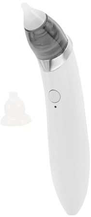 Elektrischer Nasensauger für Babys, 5 Stufen Saugkraft | Weiches Silikon, ABS Gehäuse, Ergonomisch, Kontrollierter Luftstrom, Sicher für Neugeborene