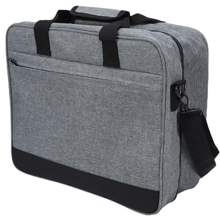 Phefop DJ Mixer Bag with Removable Divider, Padded Protection Travel Carrying Case for Audio Mixer and Microphone, Cable and Music Equipment, Universal Fit for Pro 2, GO XLR