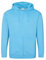 AWDis Just Hoods Men's Zoodie Hoodie, Blue (Hawaiian Blue), XX-Large