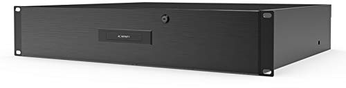 AC Infinity Rackschublade 2 HE – mit Aluminium-Frontplatte | Mit Schloss und Schlüssel, für 48,3 cm (19 Zoll) Equipment Server AV DJ Schränke Racks