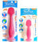 Windelcreme Spatel + Mini Baby Bum Brush für Baby Butt Creme - Windelcreme Applikator Set, Butt Spatel Baby Notwendigkeiten, Bumco Windelcreme Pinsel mit Etui, Rosa