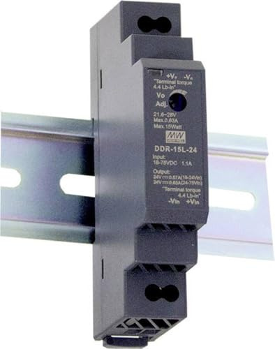 DC/DC Konverter für Schiene (DIN) Mean Well DDR-15L-5 5V/DC 3A 15W 1x