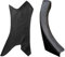 Compatible with BMW 3 Series E90 E91 Door Handle Leather Cover - Black Door Handle Cover for Right Door - Easy DIY Installation