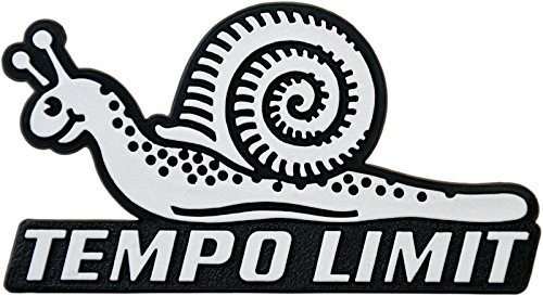 Richter Auto 3D Aufkleber Reliefschild Tempo Limit Relief Schnecke HR Art. 4828