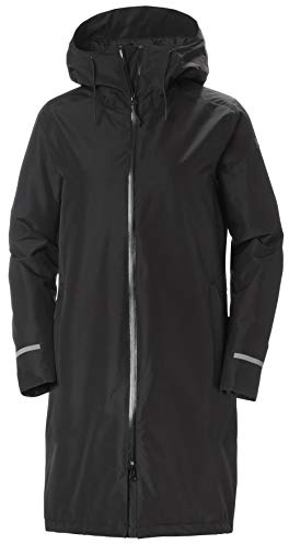 Helly Hansen Women's W Aspire Rain Coat, Black, XS