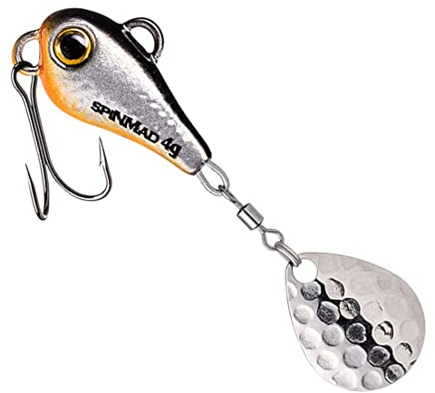 SpinMad 4g Bleikopfspinner - Jig Spinner, Farbe Lieblingsköder:Captain