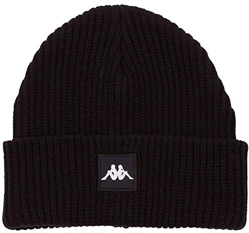 Kappa Unisex Kinder Hoppa Mütze, Caviar, 36 EU