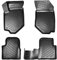 Design 3D Gummimatten Set für FIAT Grande Punto III 2005-2018 | Hoher 5cm Rand