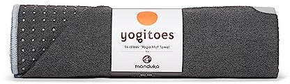 Manduka Yogitoes Yoga Mat Towel - Grey (180cm)