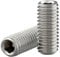 Gewindestift mit Kegelkuppe und Innensechskant (ISK) nach DIN 913 / ISO 4026, Edelstahl A2 V2A, Madenschraube (25 Stück, M5x25 mm)